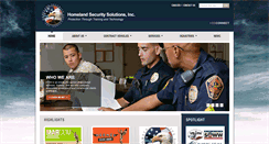 Desktop Screenshot of homelandsecurityinc.com